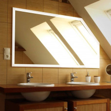 Зеркало с музыкой и радио с LED подсветкой Бруклин 